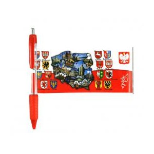 Stylo avec bannière