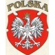 Autocollant Polska (8,00 x 10,50 cm)