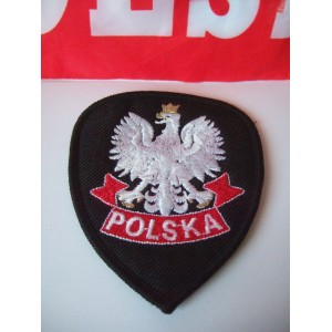 Ecusson noir Polska
