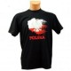 Tee-shirt Polska noir