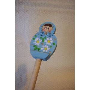 Babouchka crayon de bois