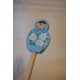 Babouchka crayon de bois