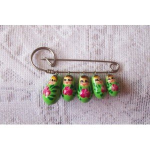 Babouchka broche