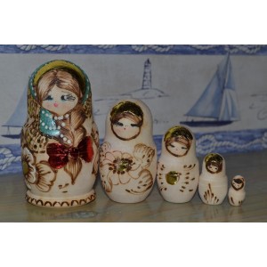 Babouchka - 5 pièces (10 cm)