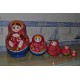 Babouchka - 5 pièces (13,50 cm)