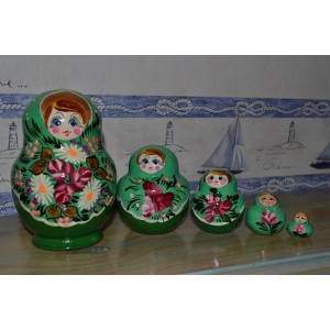 Babouchka - 5 pièces (13,50 cm)