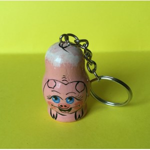 Porte-clefs cochon