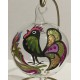 Boule de Noël transparente (80 mm)